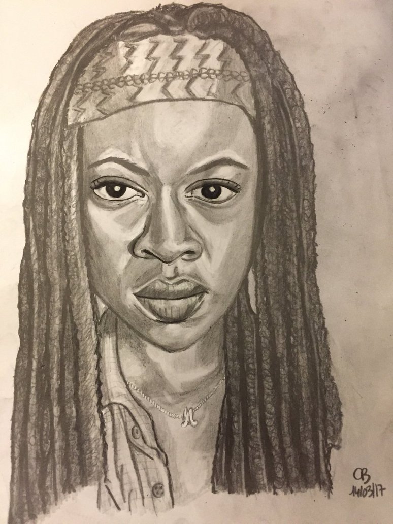Michonne Drawing Amazing