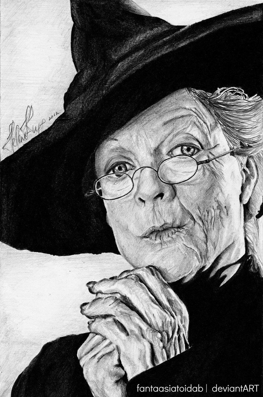 Minerva Mcgonagall Drawing Photo