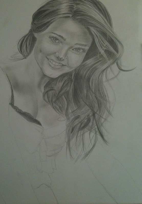Miranda Kerr Drawing Pics