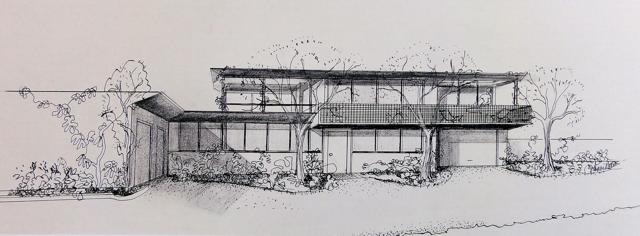 Modern Home Drawing Picture