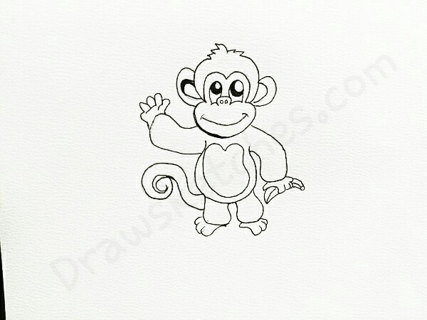 Monkey Art Drawing