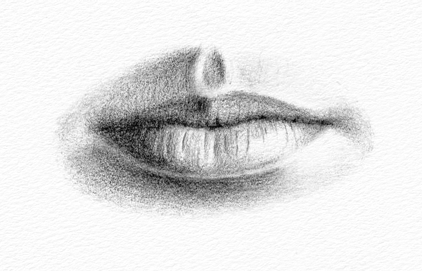 Mouth Drawing Creative Art