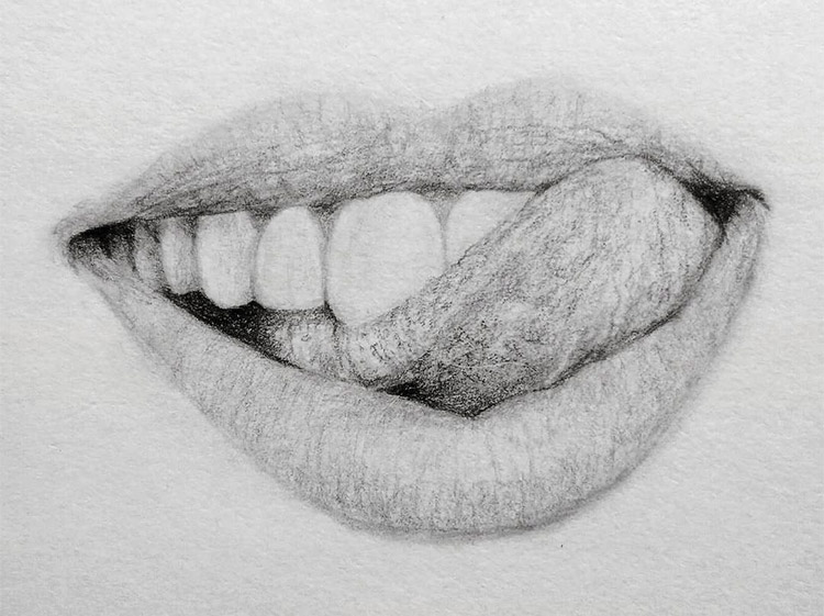 Mouth Drawing Pics