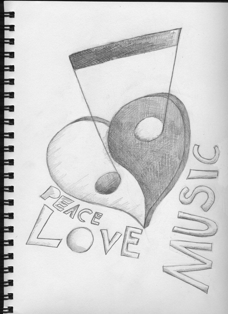 Music Drawing Realistic