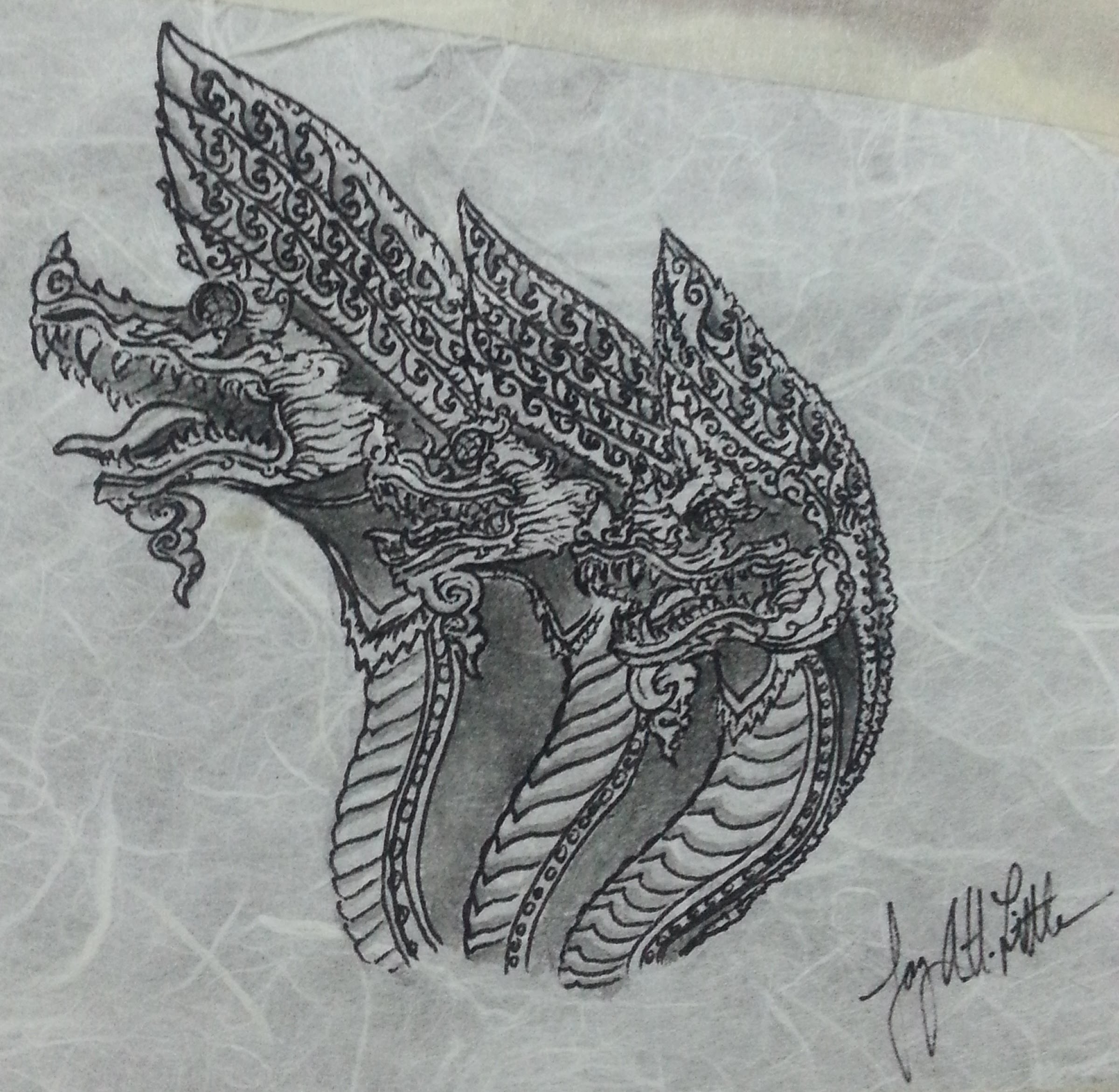 Naga Drawing Picture