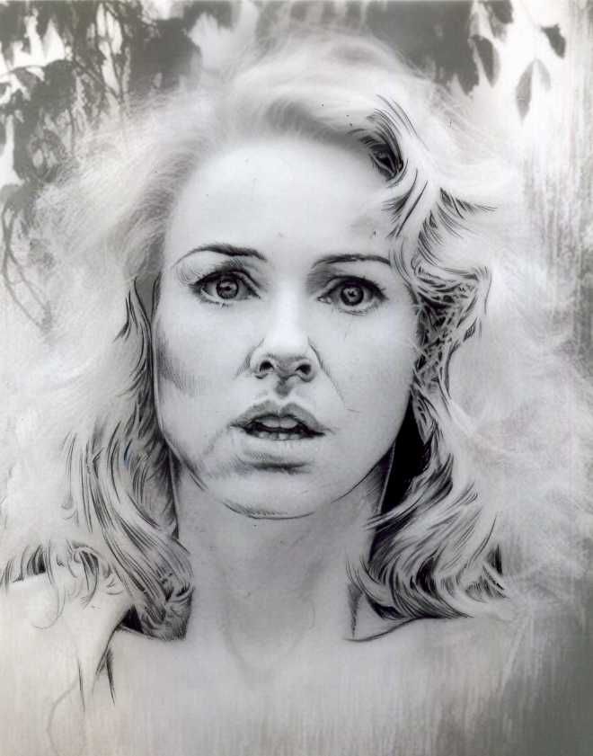 Naomi Watts Drawing Art
