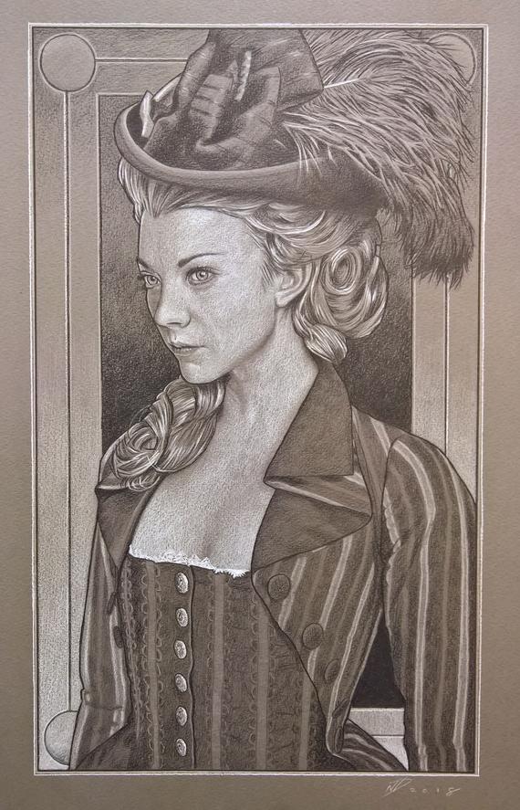 Natalie Dormer Drawing Picture