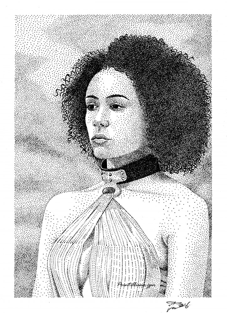 Nathalie Emmanuel Drawing Pic