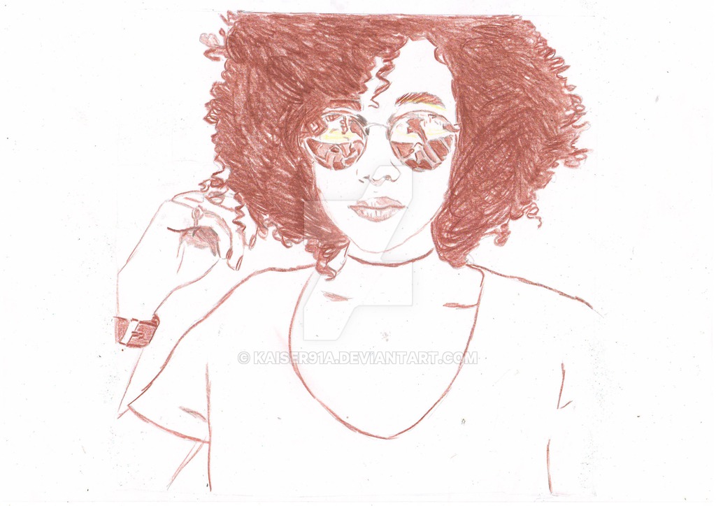 Nathalie Emmanuel Drawing Picture