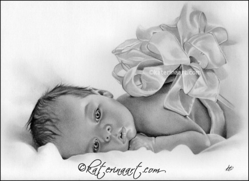 Newborn Baby Drawing Pics