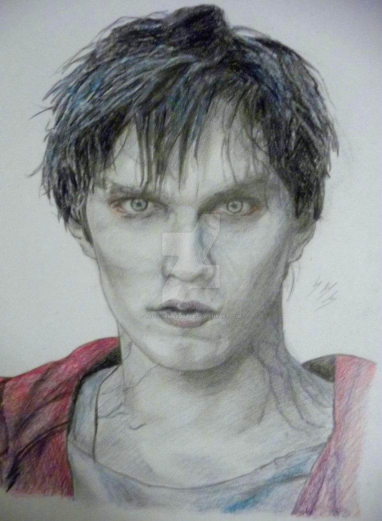 Nicholas Hoult Drawing High-Quality