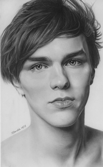 Nicholas Hoult Drawing Images