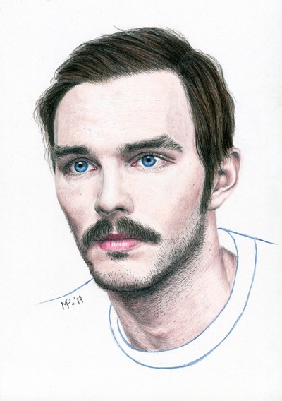 Nicholas Hoult Drawing Photos