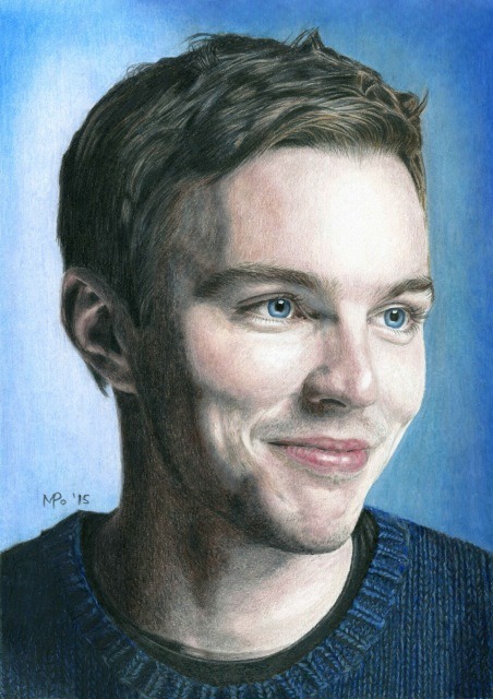 Nicholas Hoult Drawing Pictures