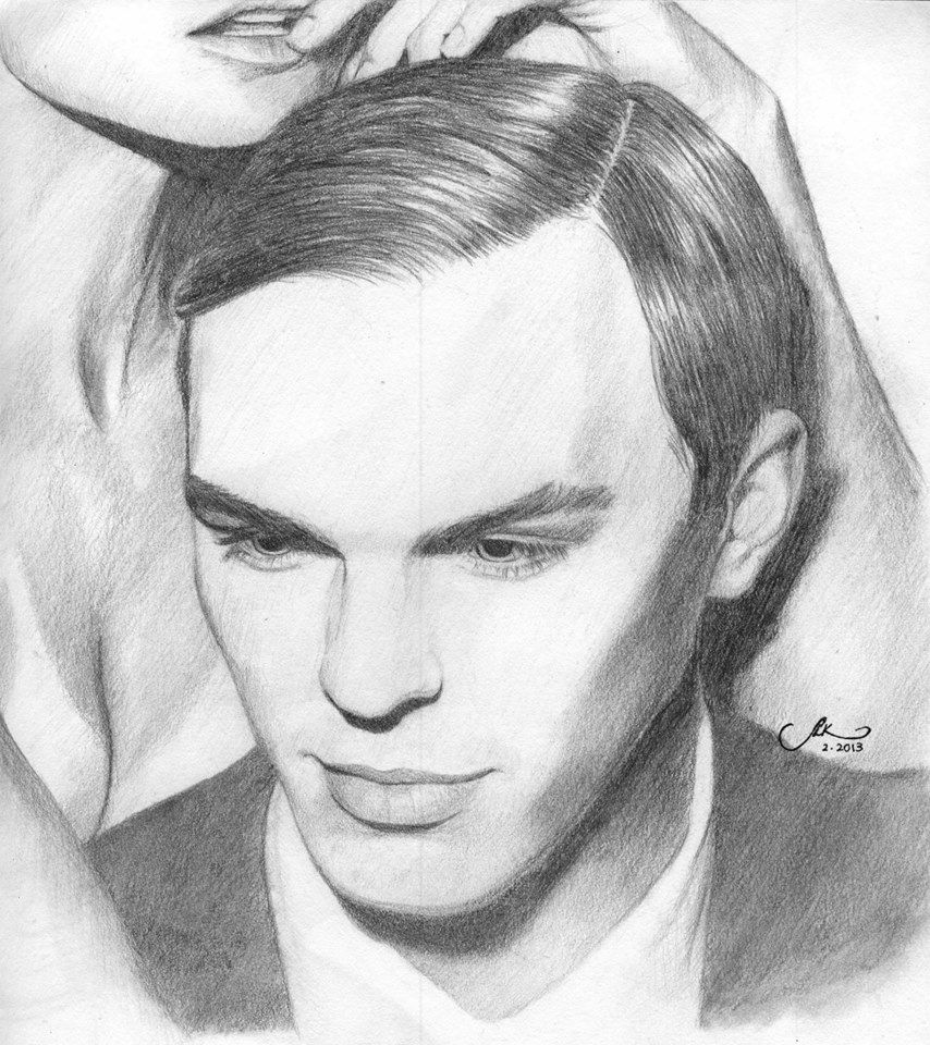 Nicholas Hoult Drawing