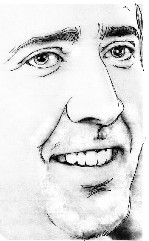 Nicolas Cage Drawing Pictures