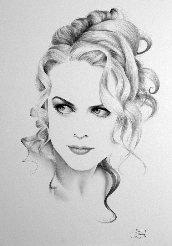 Nicole Kidman Drawing Image
