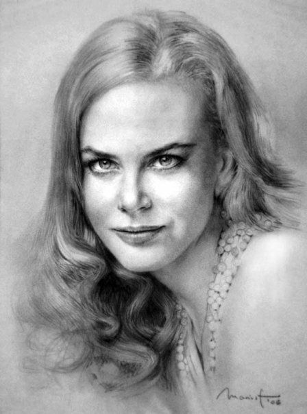 Nicole Kidman Drawing Photo