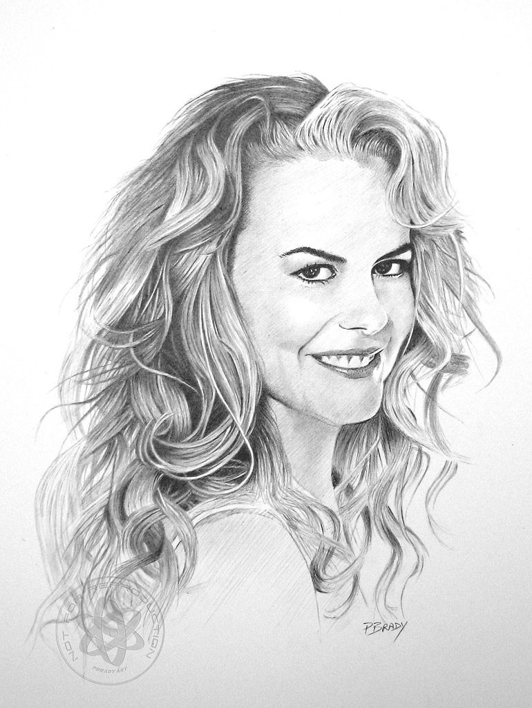 Nicole Kidman Drawing Picture