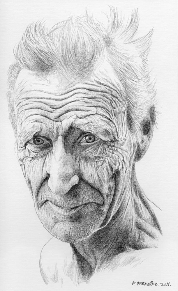Old Man Drawing Best