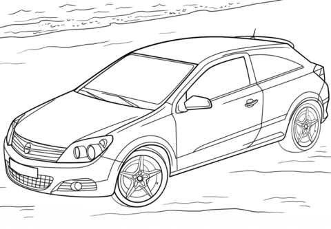 Opel Drawing Best