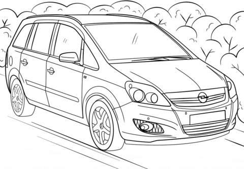 Opel Drawing Pictures