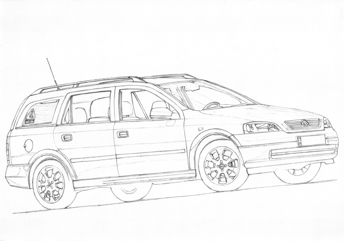 Opel Drawing