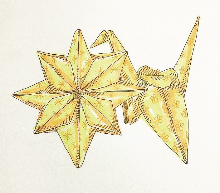 Origami Drawing Best