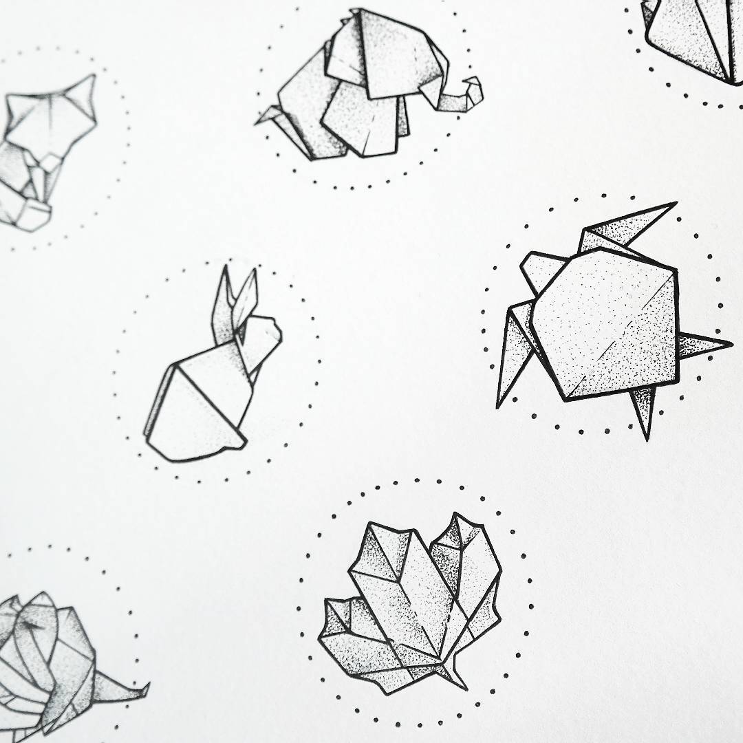 Origami Drawing