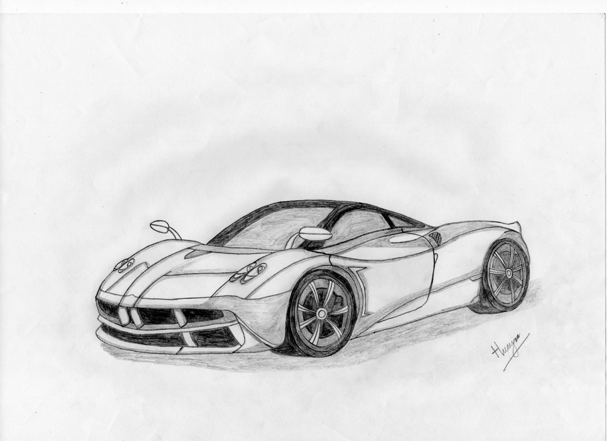 Pagani Drawing Image