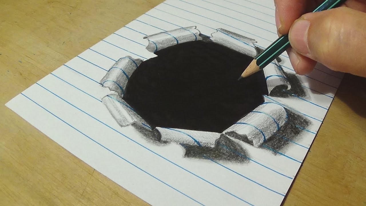 Paper Art Drawing