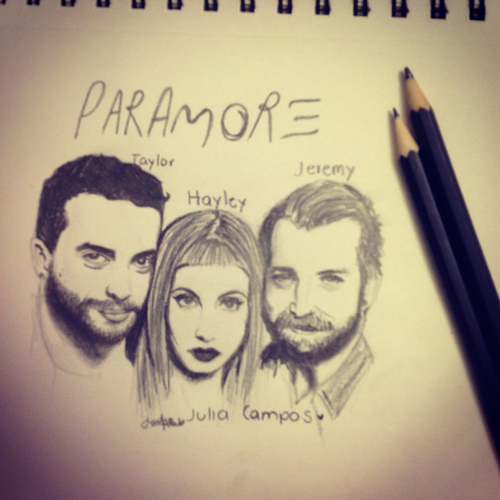 Paramore Drawing Pic