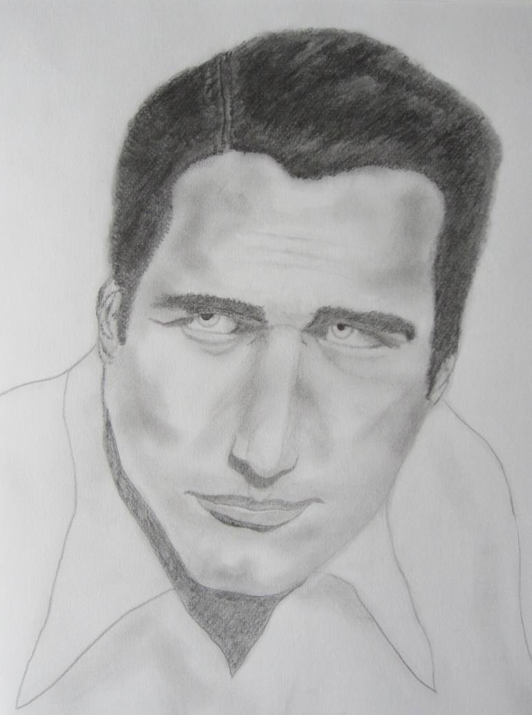 Paul Newman Drawing Image