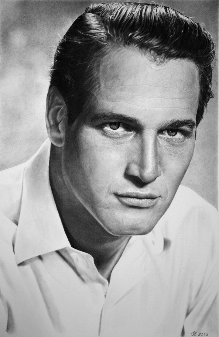 Paul Newman Drawing