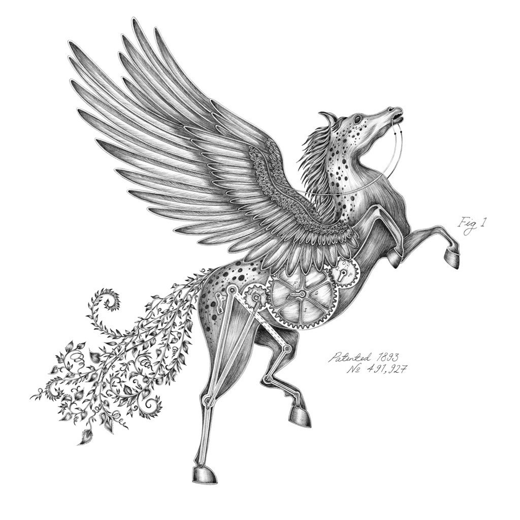 Pegasus Drawing