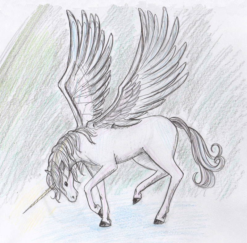 Pegasus Drawing Best