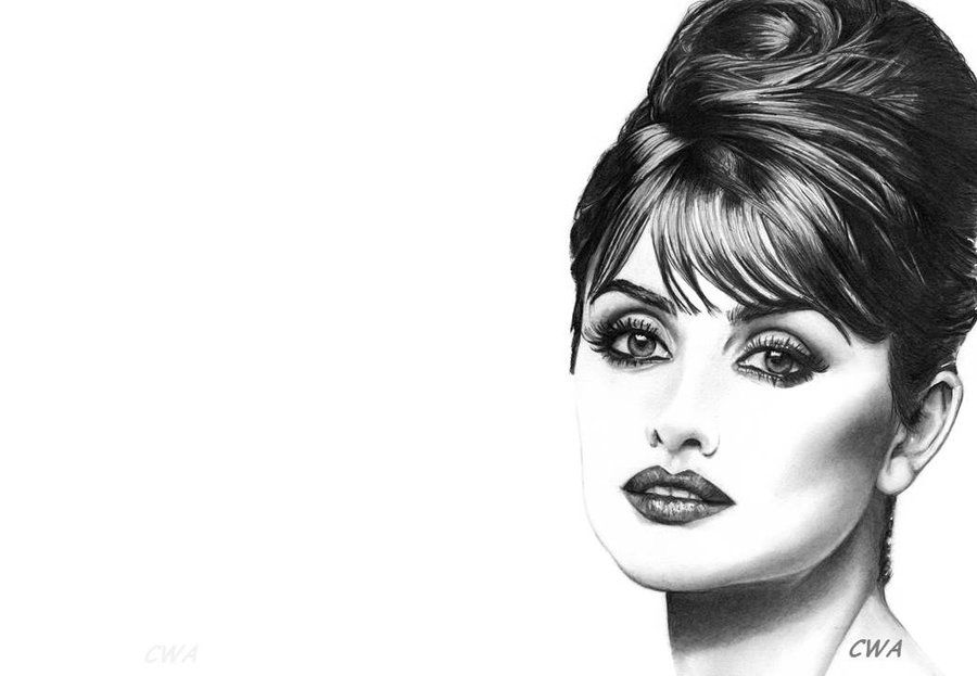 Penelope Cruz Drawing Image