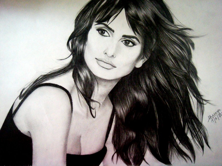 Penelope Cruz Drawing Images