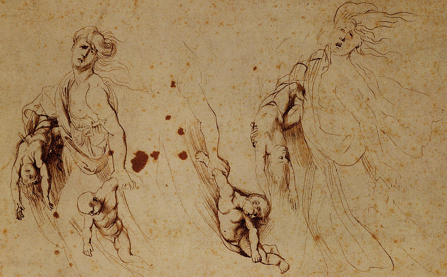 Peter Paul Rubens Drawing Beautiful Art