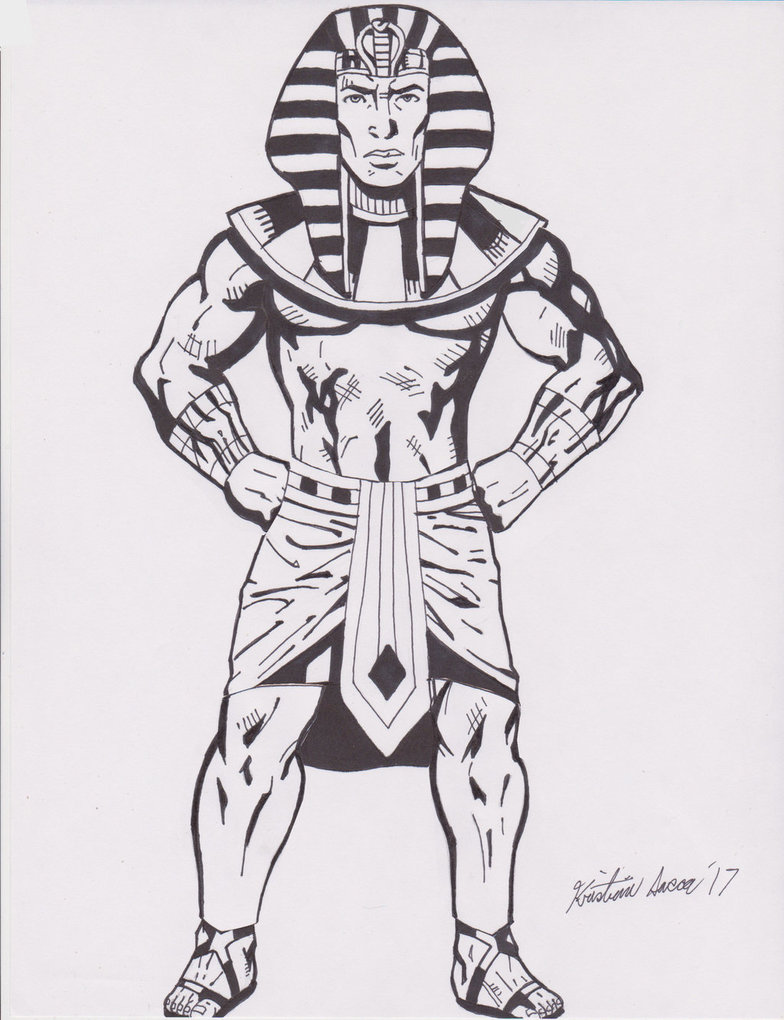 Pharaoh Drawing Image