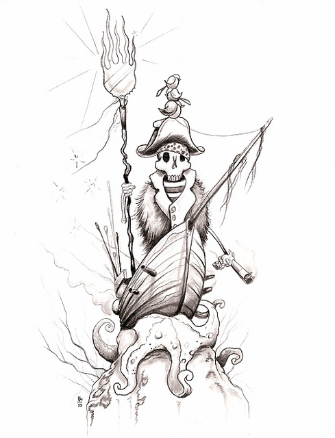 Pirate Drawing Image