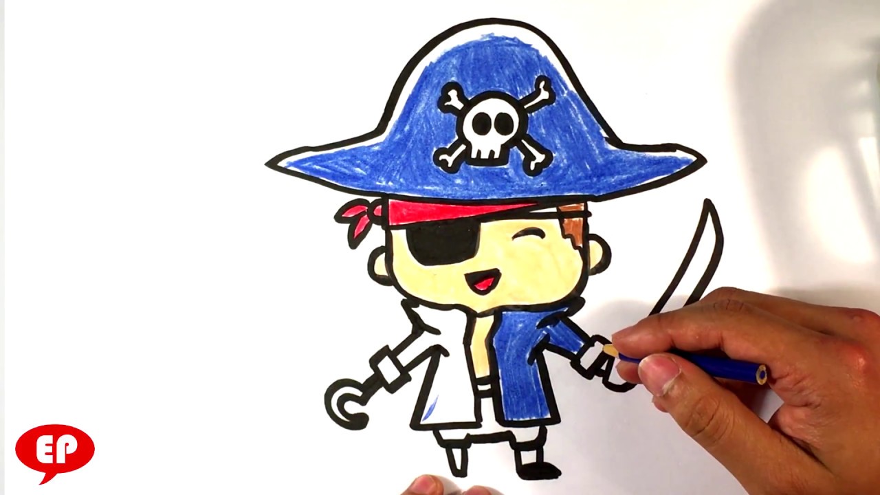 Pirate Drawing Realistic