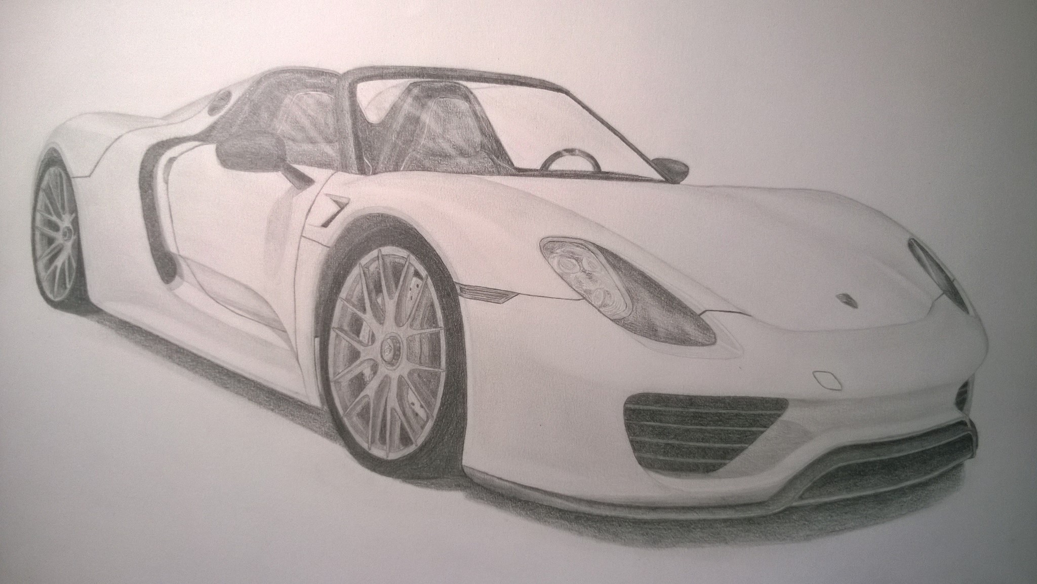 Porsche Drawing Pics