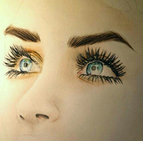 Pretty Eyes Drawing Amazing
