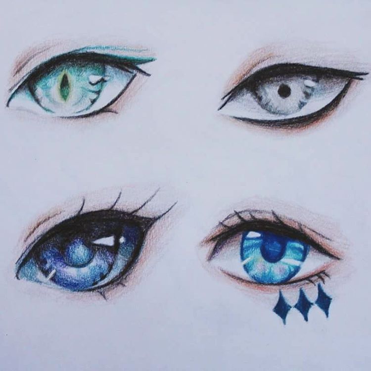 Pretty Eyes Drawing Realistic