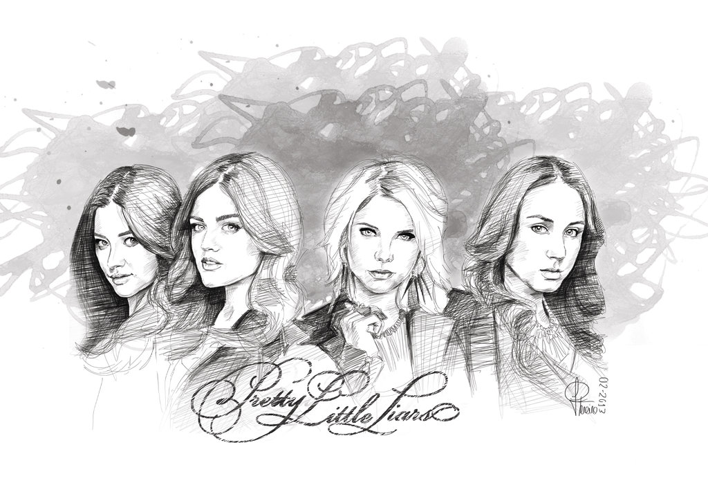 Pretty Little Liars Drawing Images