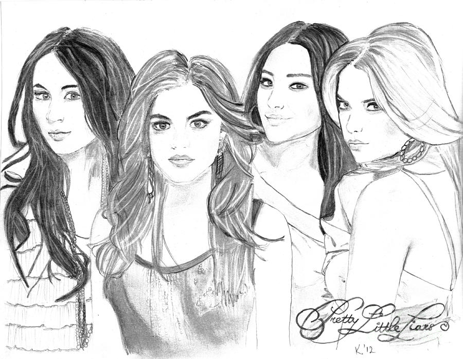 Pretty Little Liars Drawing Photos