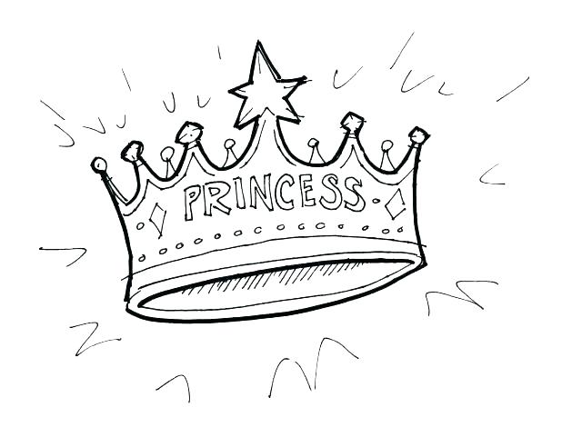 Princess Crown Drawing Photo