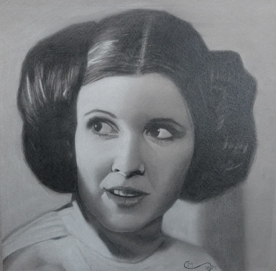 Princess Leia Drawing Best