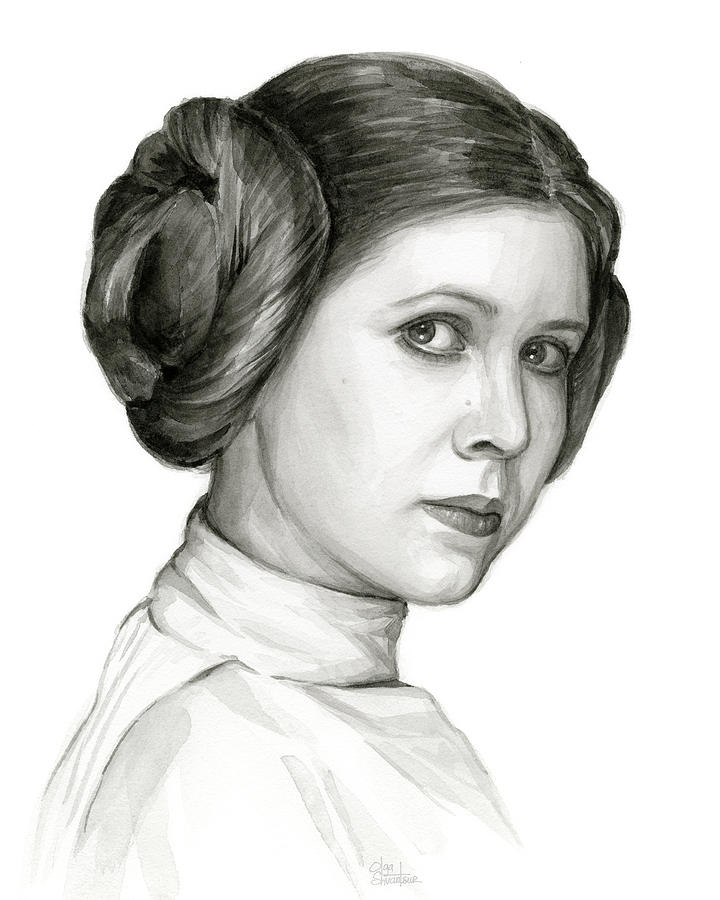 Princess Leia Drawing Photos